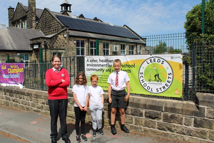 Otley primary school achieves gold award for active and sustainable travel: WestgatePrimarySchool