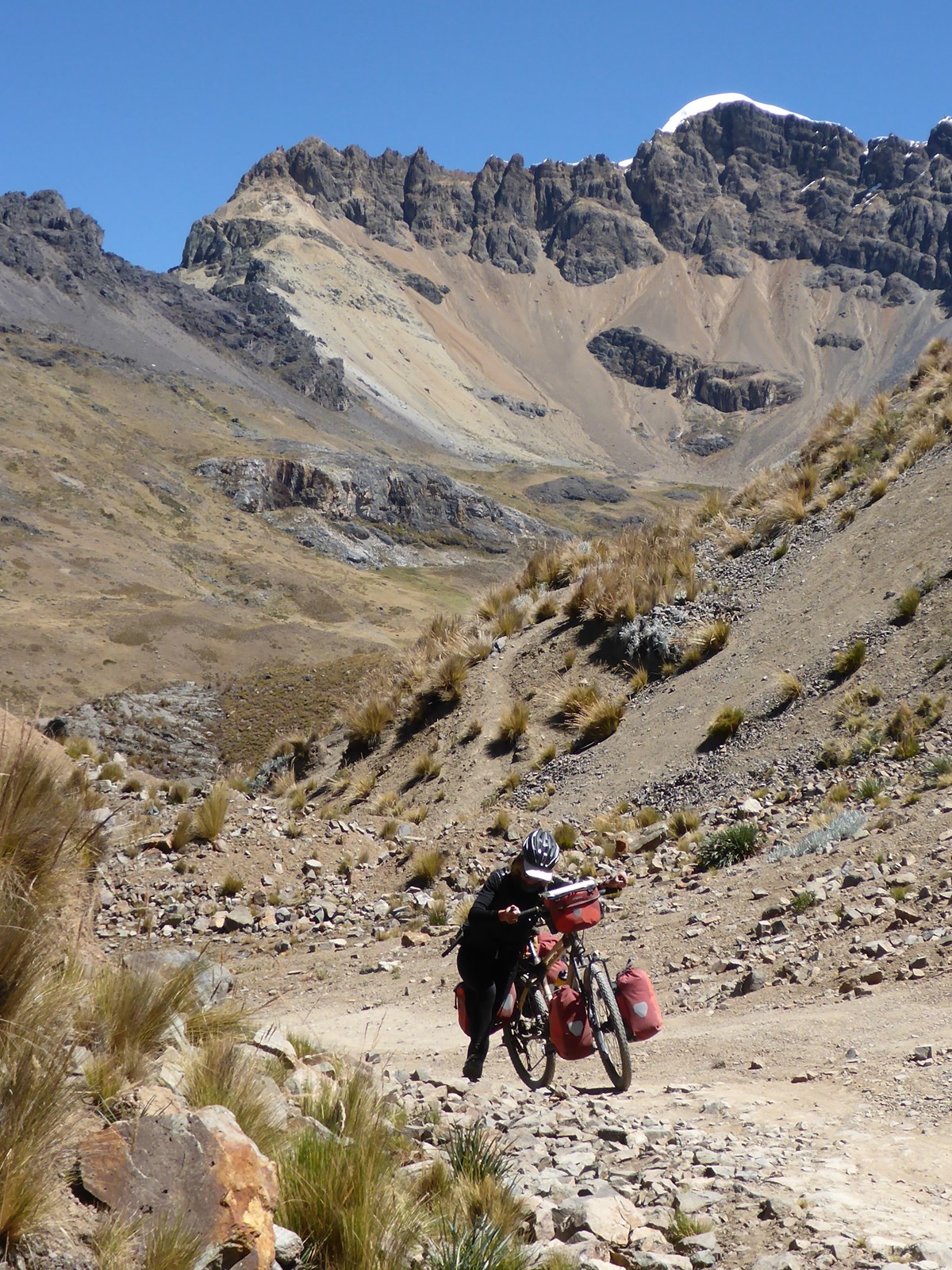 Cordillera Blanca Kate pushing