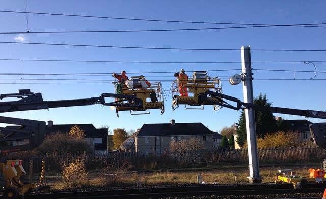 Community invited to drop-in events for Barrhead electrification work: Shotts IMG 0903