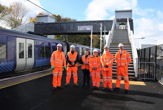 Johnstone station bridges accessibility gap: Johnstone station bridges accessibility gap 1