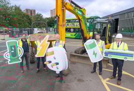 Electric transformation of First Bus Leeds depot gets underway