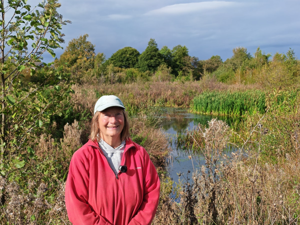 Kathy Barton, a long-standing volunteer at Claver Hill