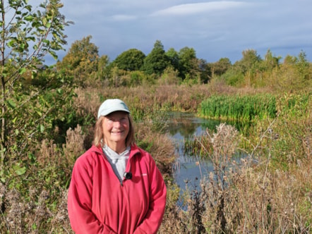 Kathy Barton, a long-standing volunteer at Claver Hill