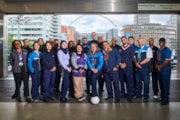 TfL Image - Transport staff from World Cup competing nations gather at Wembley Park Tube station ahead of a busy summer of late night travel (1): TfL Image - Transport staff from World Cup competing nations gather at Wembley Park Tube station ahead of a busy summer of late night travel (1)