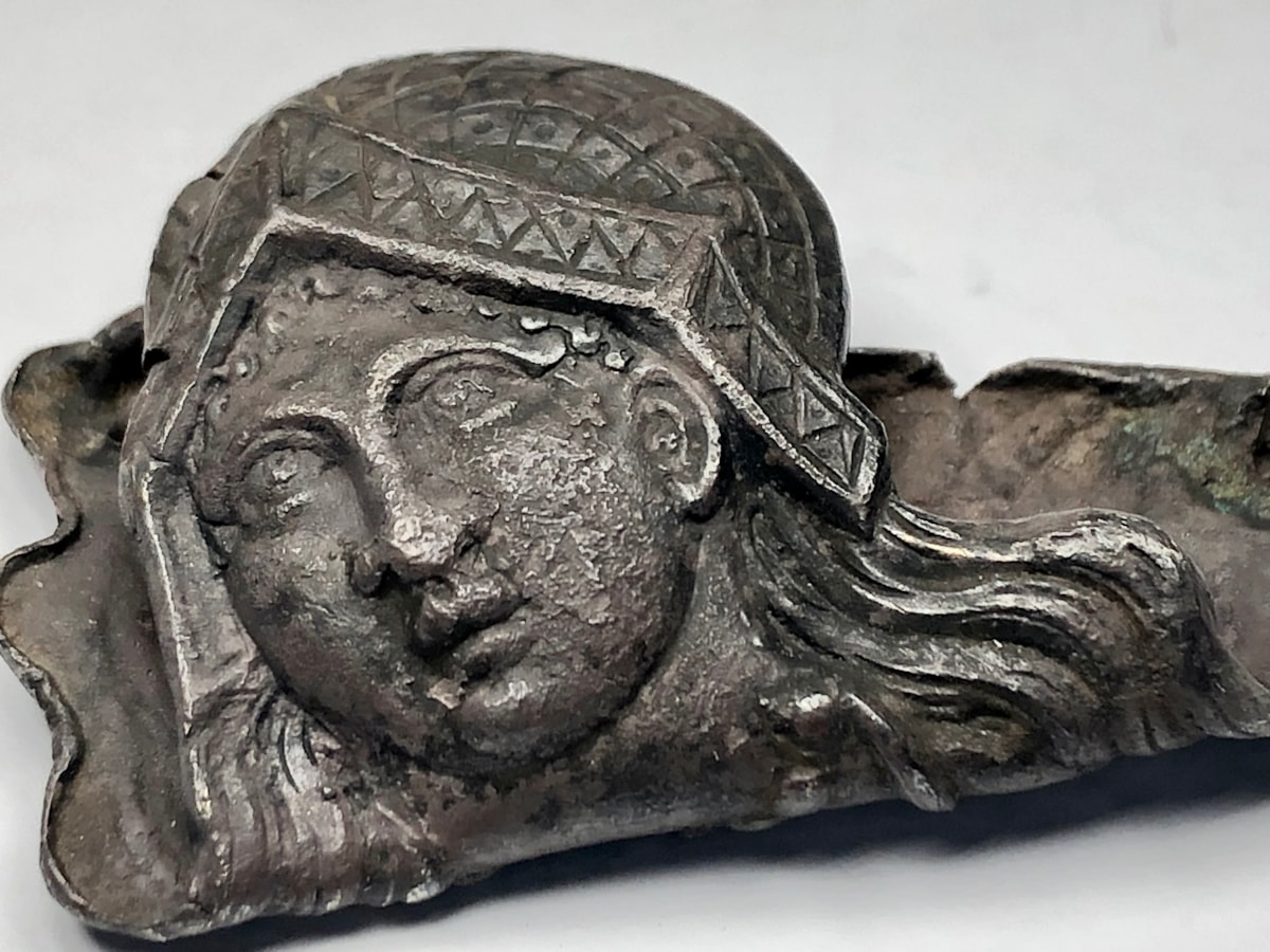 The rare 'Pilgrim Badge,' found in Walton-le-Dale, which is thought to date back to the 16th century