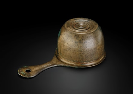 Roman patera ornamented with sunk concentric circles, Stanhope, 80 - 180 AD. Image © National Museums Scotland