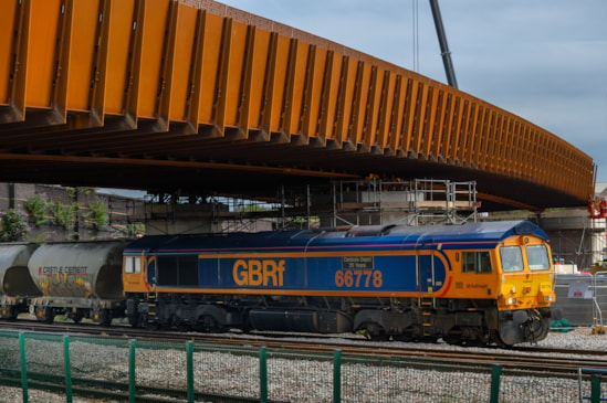 Aston Church Road bridge moved into place over existing railway