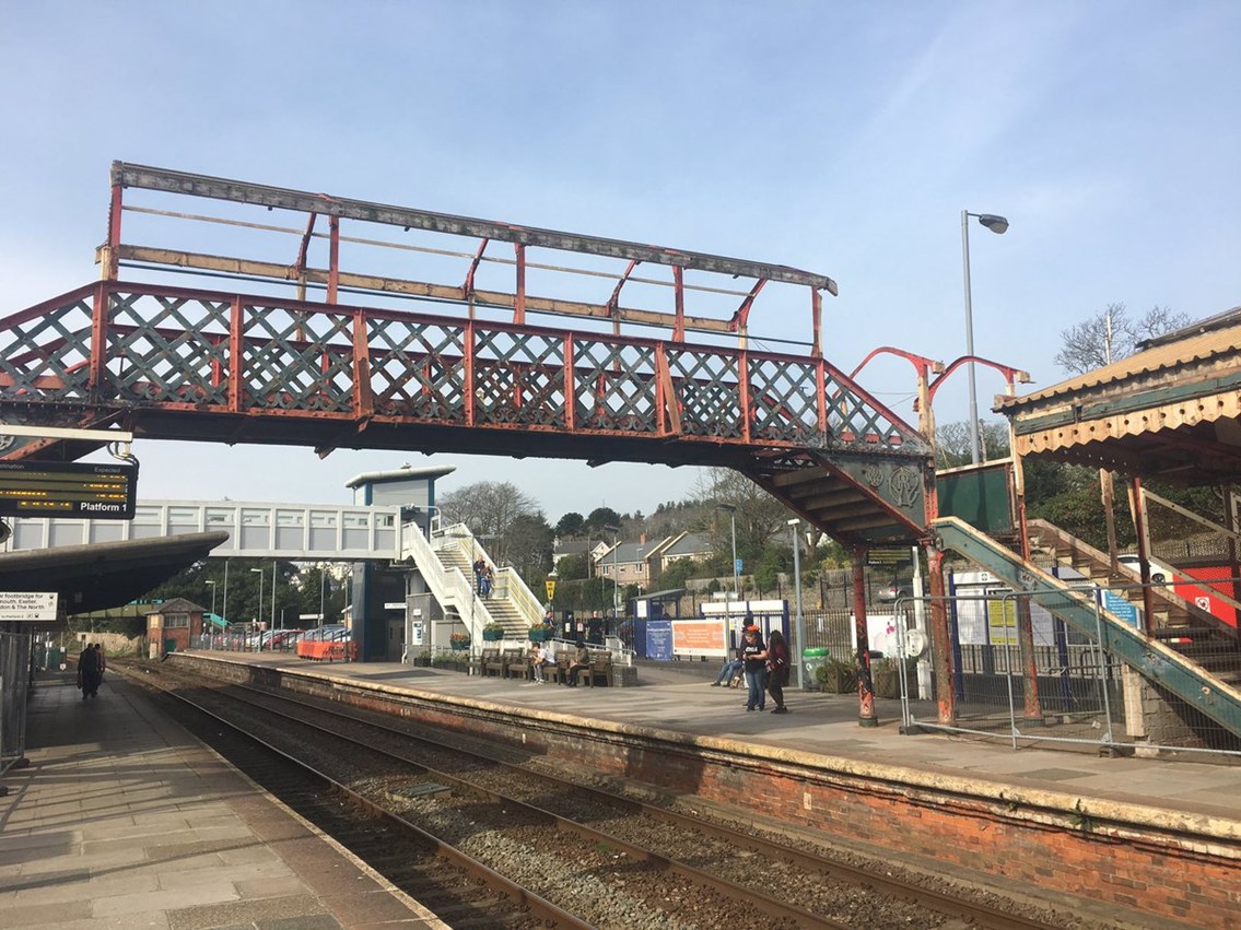 St Austell's Victorian footbridge finds new home at Helston heritage railway: St Austell footbridge