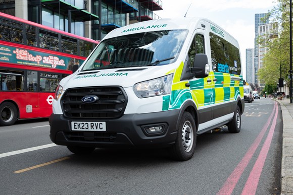 Non-emergency ambulances, police cars and fire vehicles to use TfL bus lanes after trial resulted in fewer missed hospital appointments: TfL Image - Non blue light  3