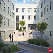 College campus: College campus