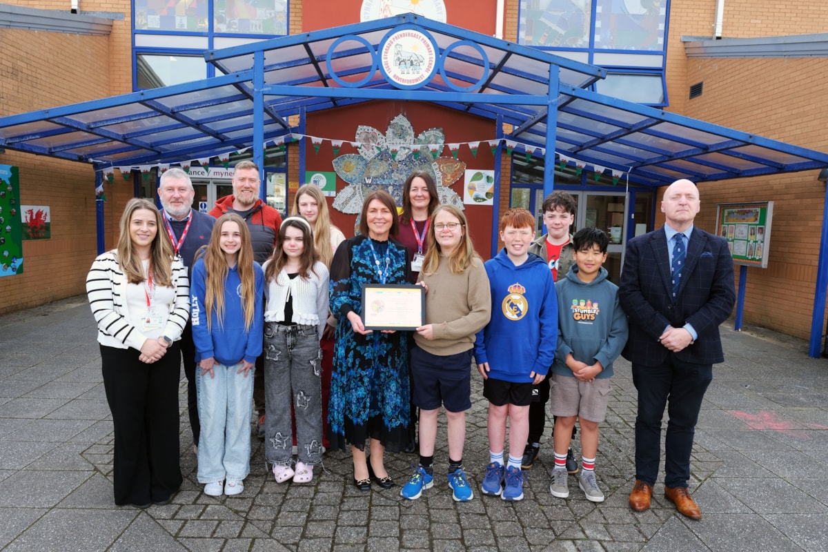 Prendergast school military award - Gwobr milwrol ysgol Prendergast