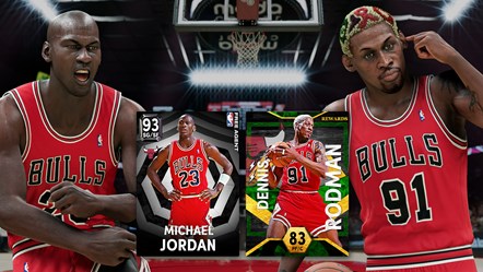 NBA 2K22 Season 2 MJ and Rodman