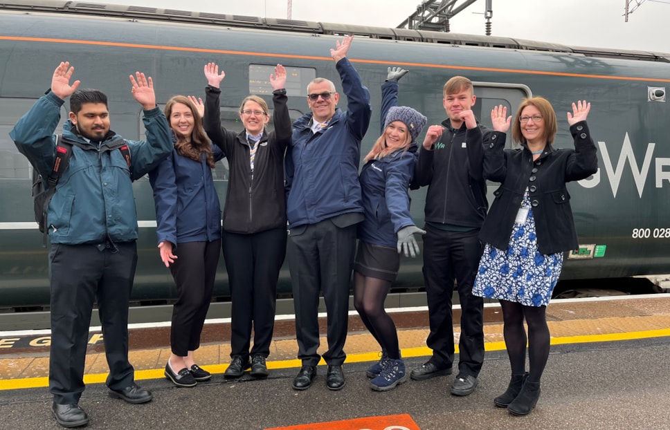 Golden recognition for GWR apprentice team at the start of National Apprenticeship Week