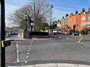 TfL Image - New pedestrian crossing at Battersea Bridge
