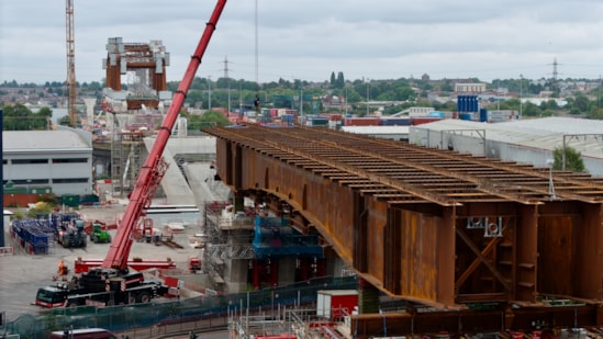 HS2 Lawley Middleway viaduct move completed 6