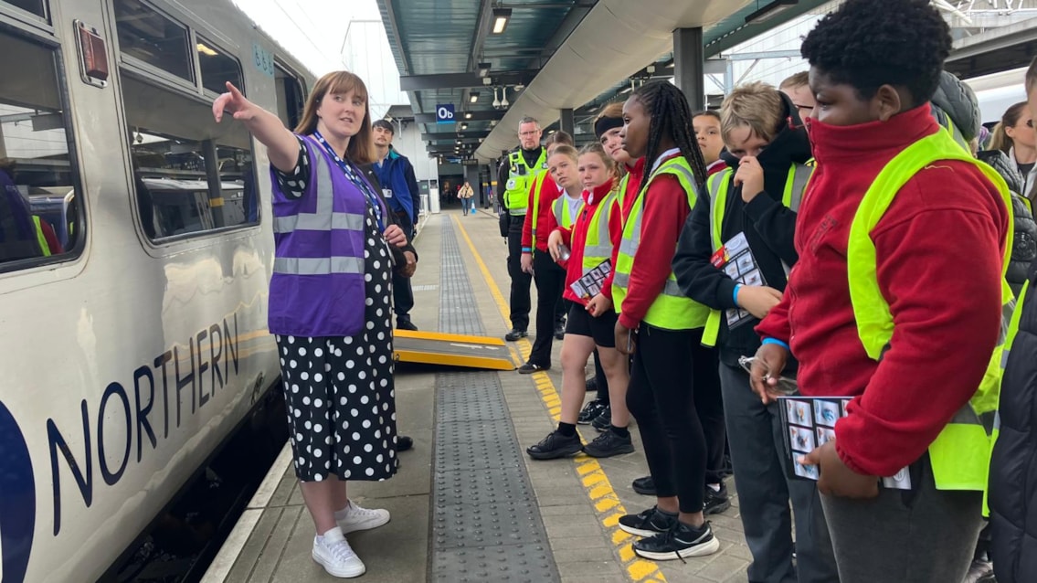 Visiting a Northern train cab