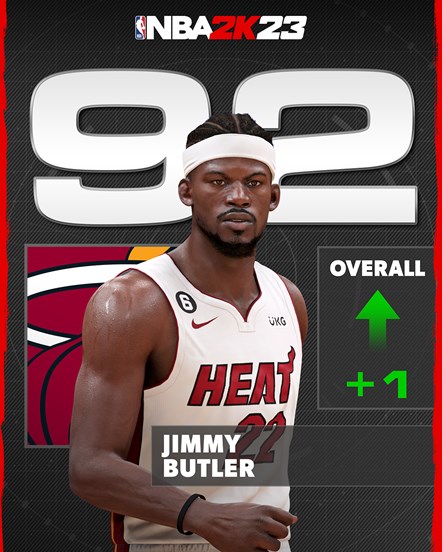 NBA 2K23 Rating - Jimmy Butler
