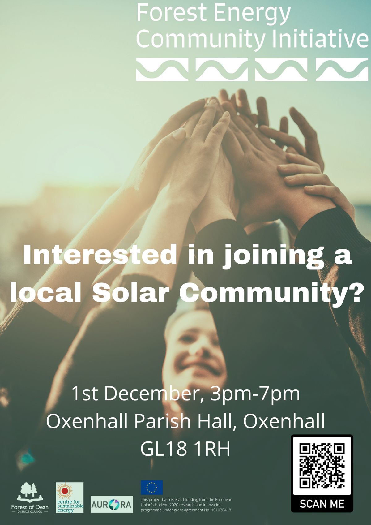 Take Control Of Your Energy - Oxenhall Parish Event