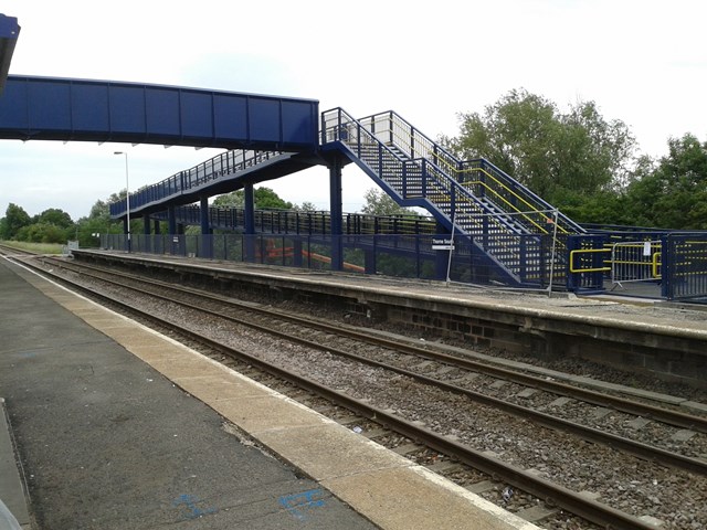 Thorne South footbridge