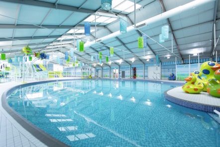 Indoor pool at Thornwick Bay