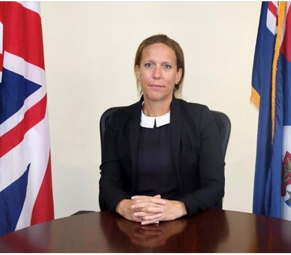 DC Samantha Sillitoe of the Royal Cayman Islands Police Service