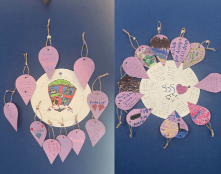 Military children write their views for pupil promise