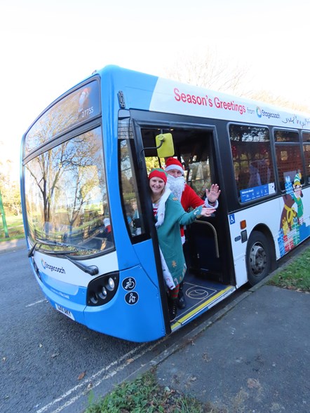Photo 2 Santa bus in Chichester