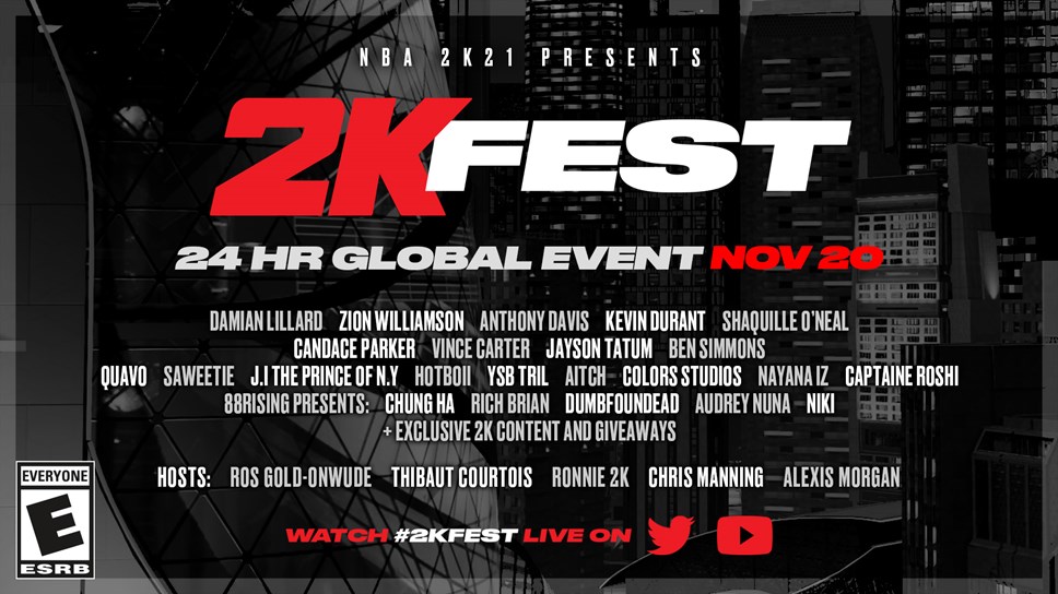 2KFest - Announcement - Horizontal (ESRB)