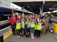Southeastern unveils community-named Bayeux Tapestry train-16: Southeastern unveils community-named Bayeux Tapestry train-16