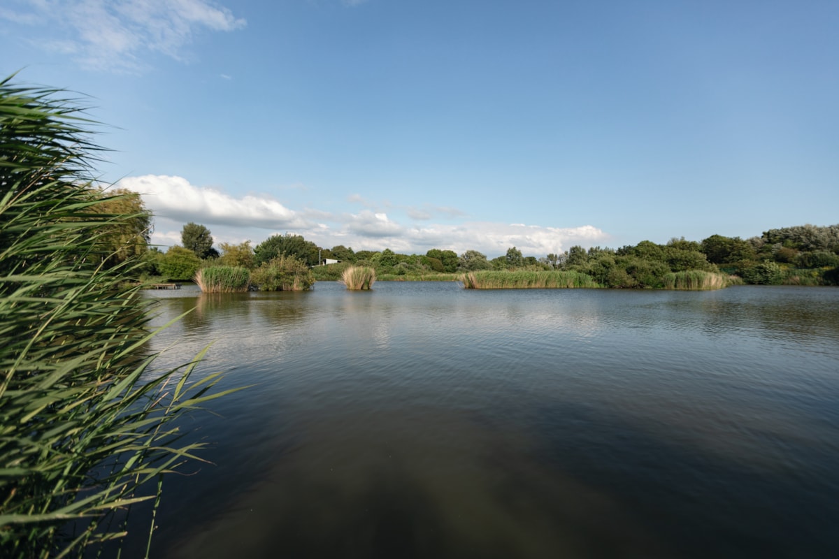 Burnham-on-Sea lake view