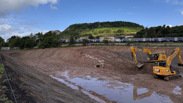New £5.9 railway bridge to help transform former Exxon site in Bowling: Exxon Bowling 1