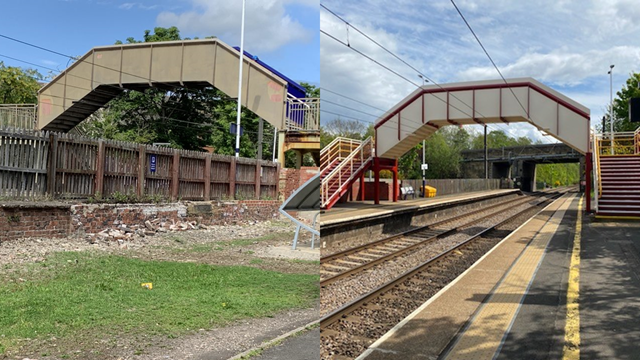 Timelapse footage released as major upgrade at Cramlington station completes