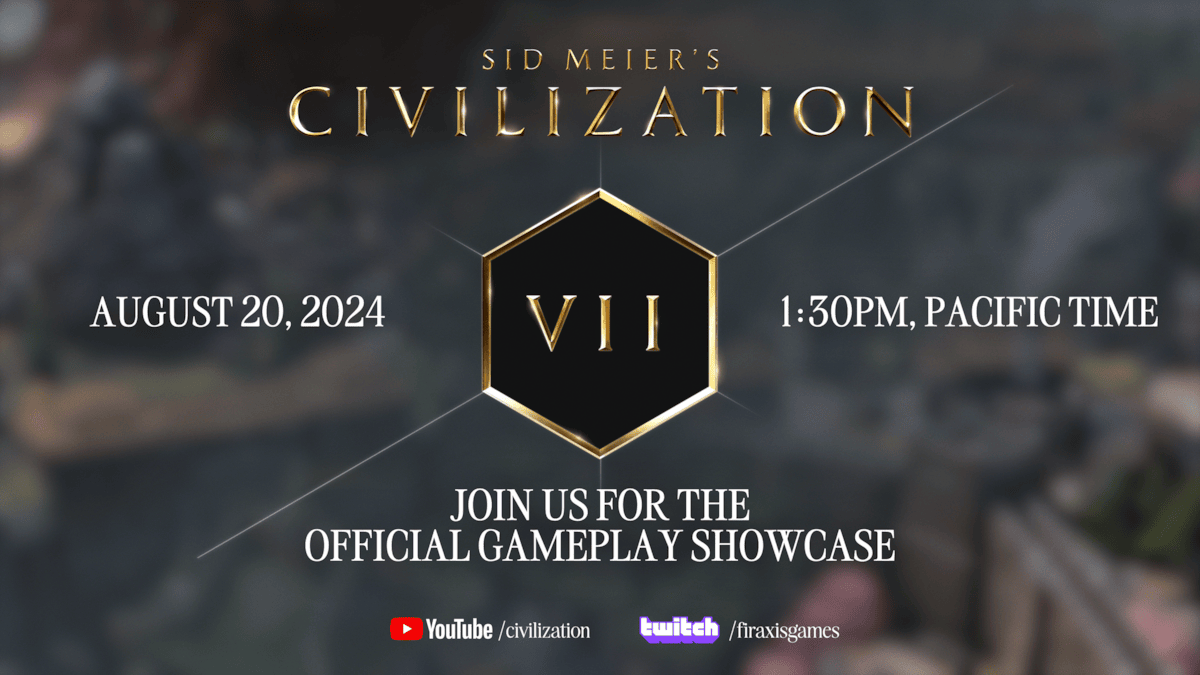 Sid Meier's Civilization VII - Gameplay Tune-in at 130 PM PT on August 20 T