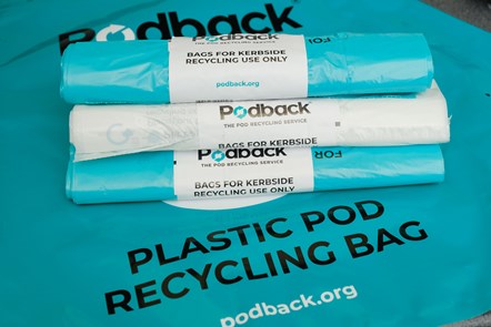 Podback kerbside recycling bags