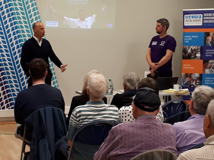 Sporting Memories - Nasser talking: Nasser Hussain shared memories and highlights from his playing and broadcasting career with the Sporting Memories club members.