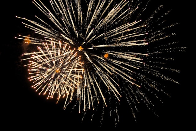 Fireworks stock image