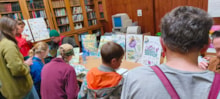 Comic book launch at Thurso Library (c) Louise Senior: Comic book launch at Thurso Library (c) Louise Senior