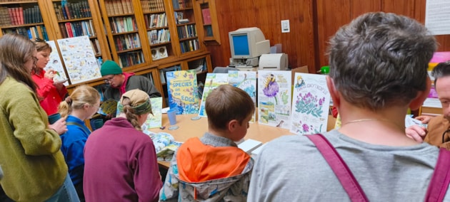 Comic book launch at Thurso Library (c) Louise Senior