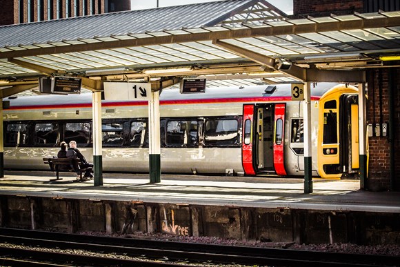 Chester station Class 158