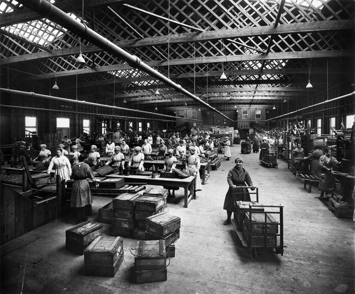 Barnbow No. 1 (Leeds) National Filling Factory. Copyright: Leeds Libraries, Leodis.net