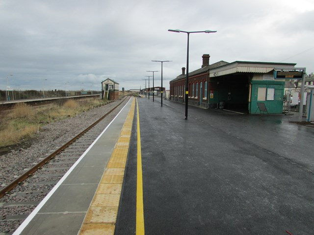 Abergele and Pensarn station platform now open following work on £50m North Wales Railway Upgrade Project: Abergele and Pensarn station upgrade work