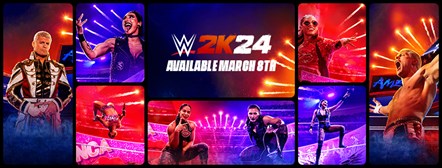WWE 2K24 Cover Reveal Key Art
