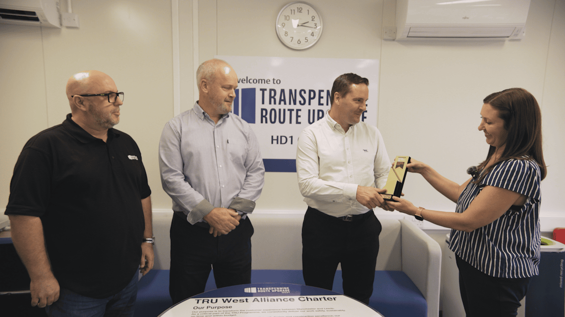 TRU West Alliance receiving award (2)