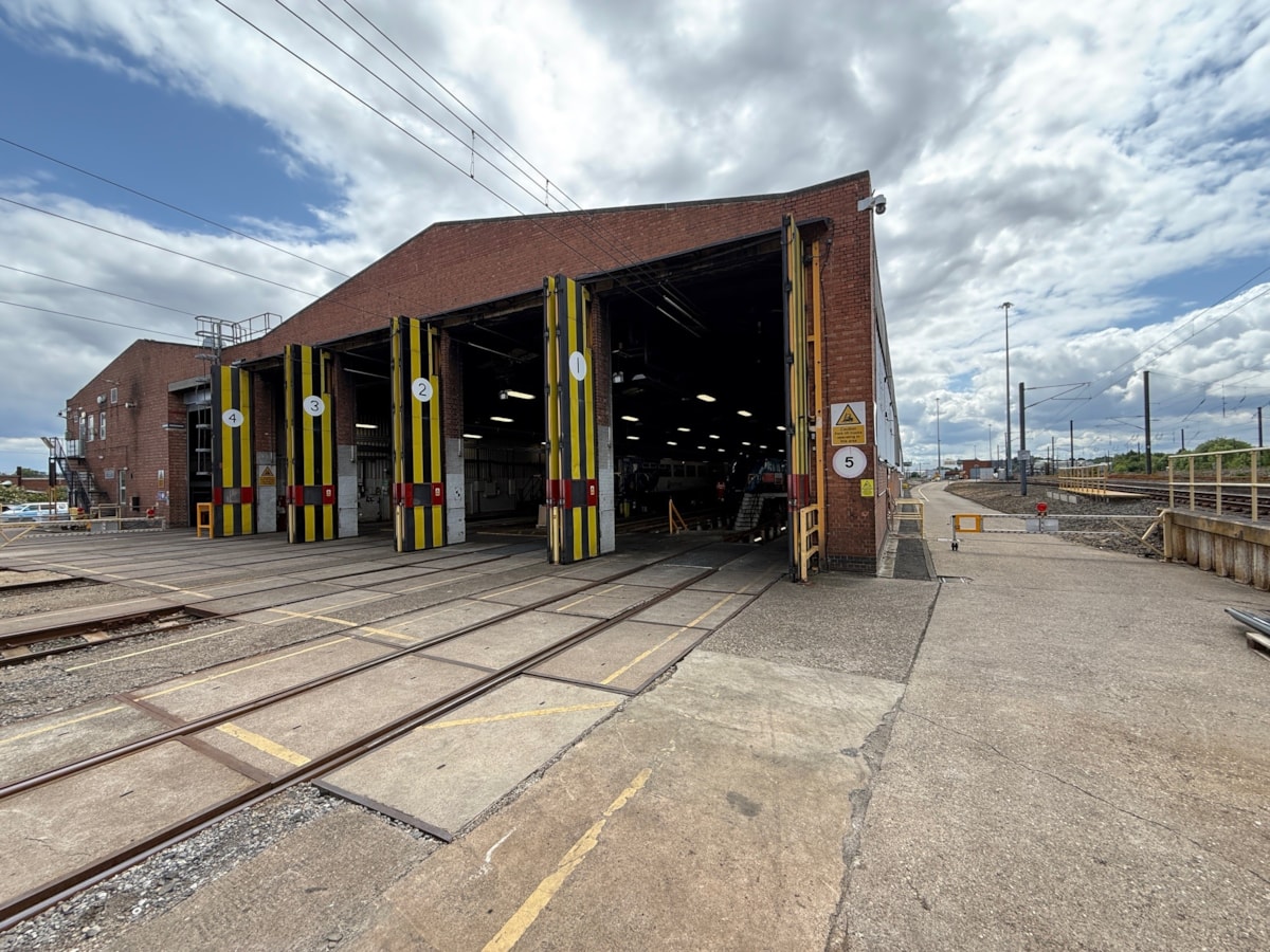Heaton Depot service roads