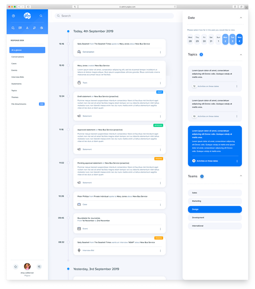 New to PRgloo in September
