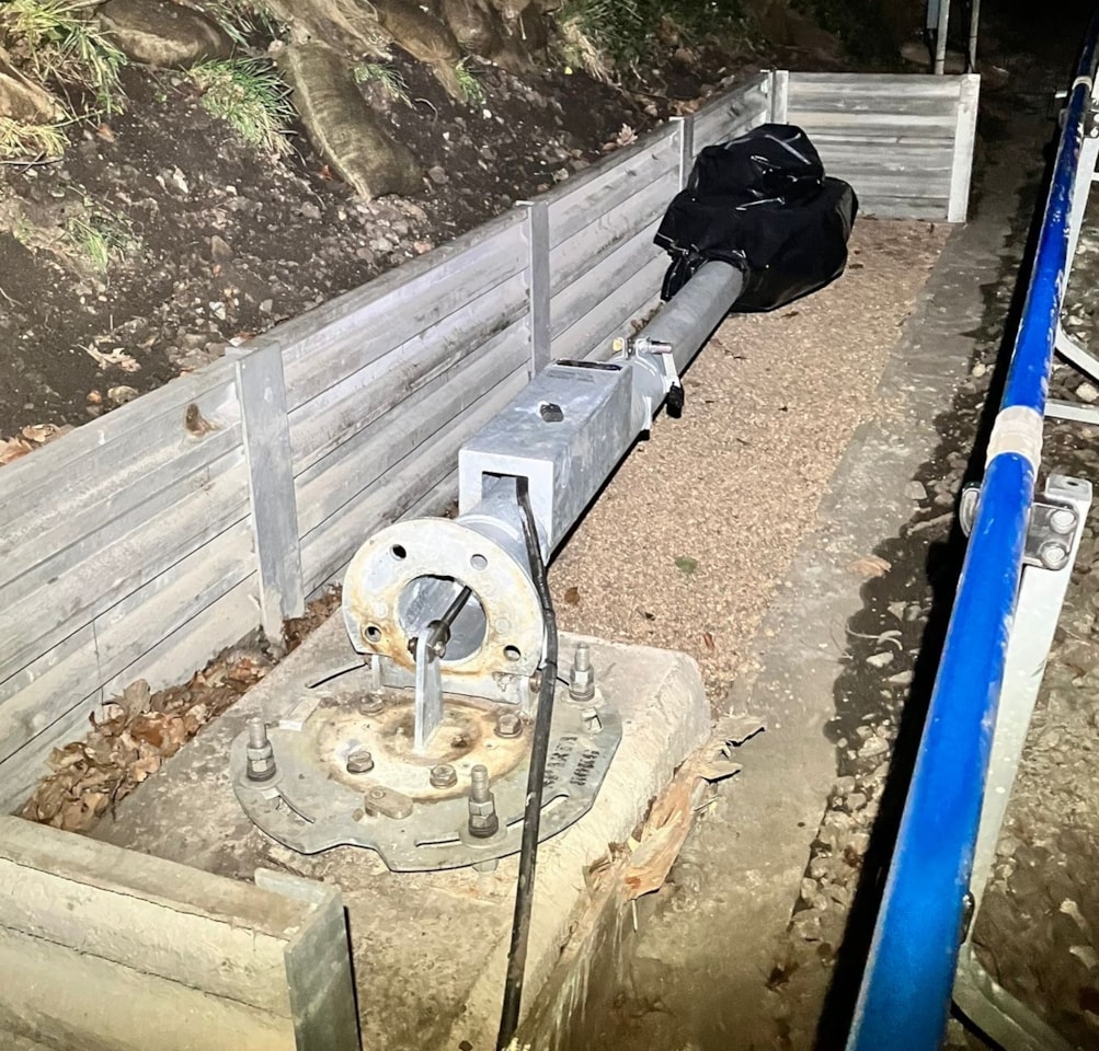 New collapsible signal at Leeds