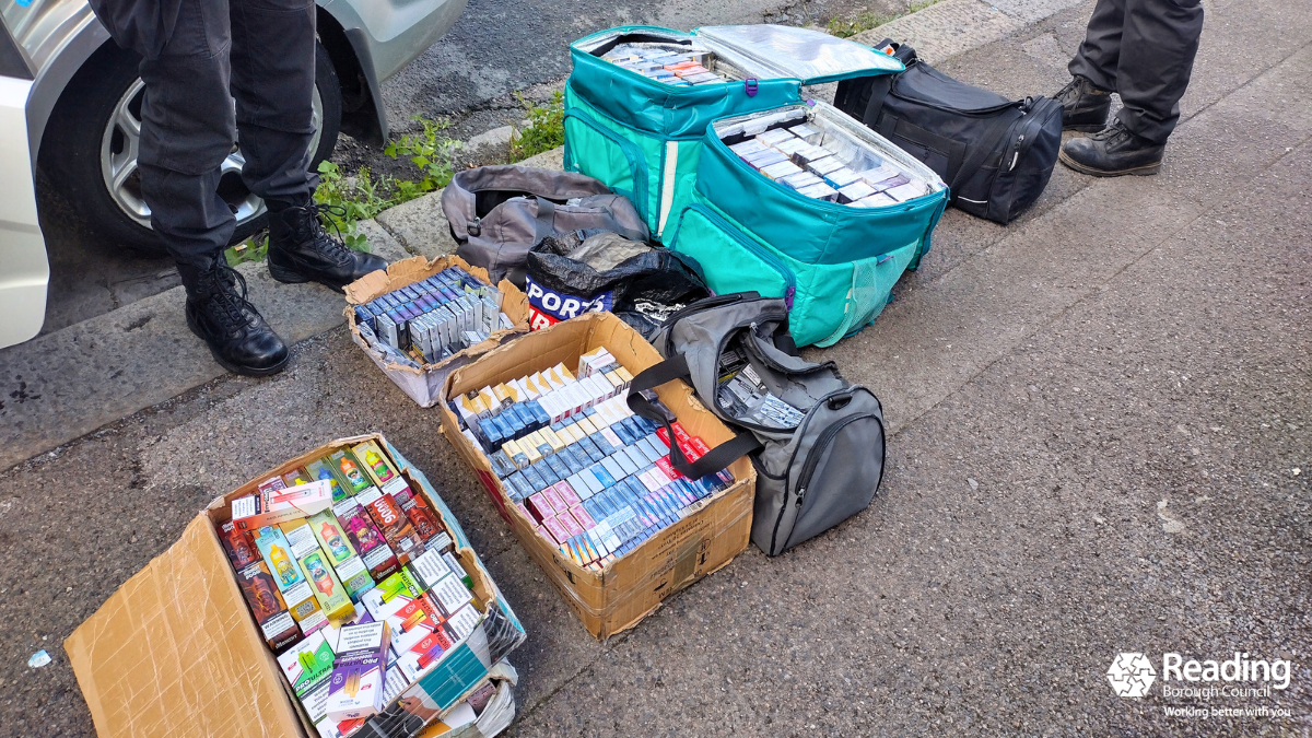 Cigarettes seized