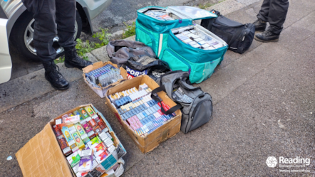 Cigarettes seized