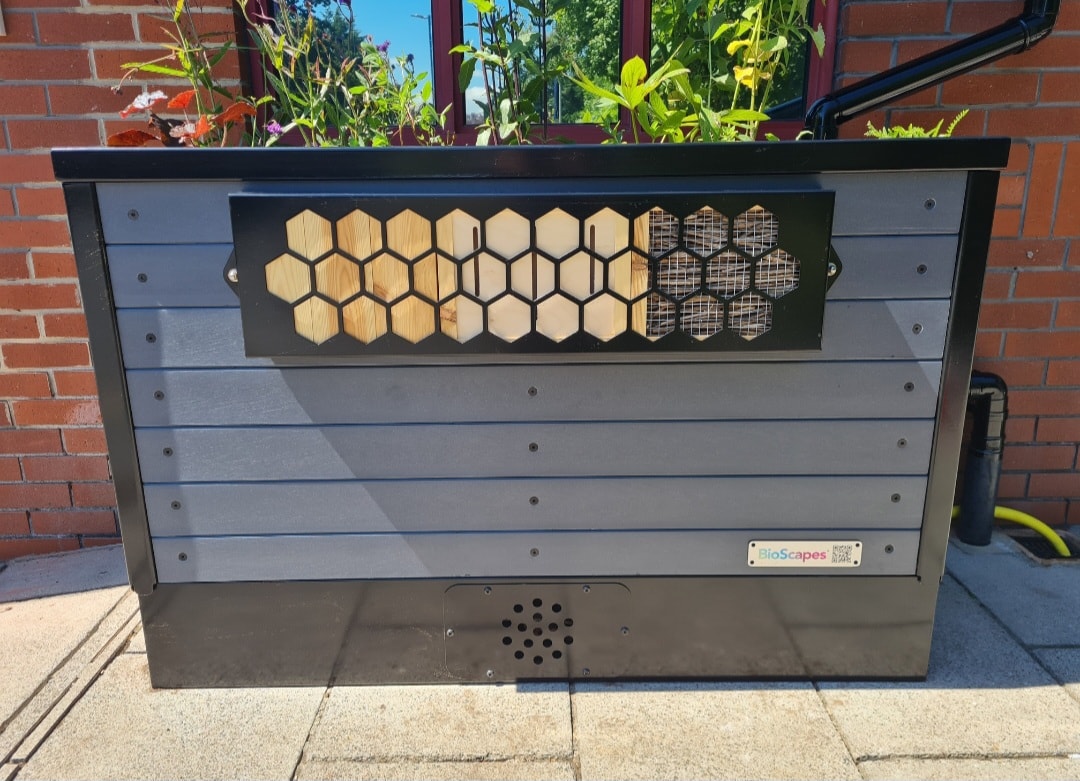 New planter- Northallerton station