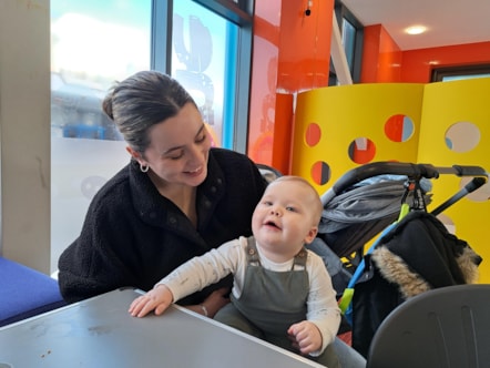 Mum Jodi Rowlands with son Toby